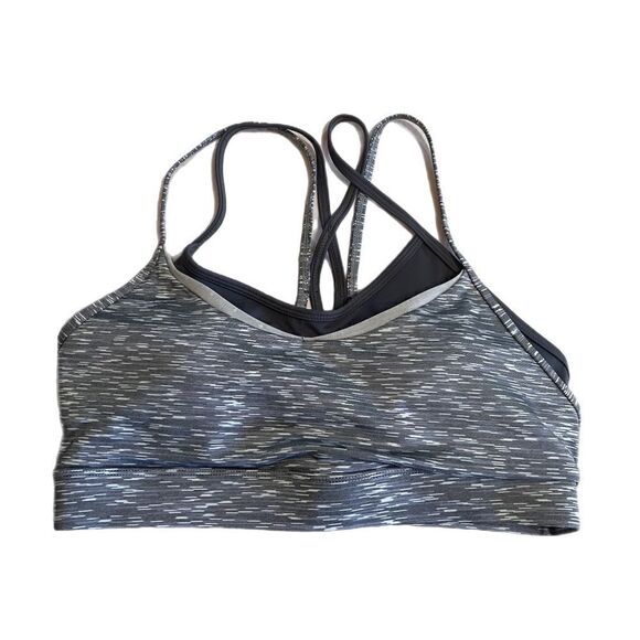 ZYIA Luxe Strappy Bra Sage Green Size Large - Picture 4 of 7